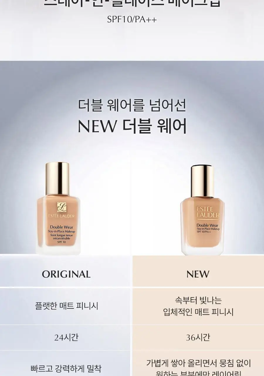 [5월 올영픽/단독기획] 에스티로더 더블웨어 파운데이션 15ml 6 Colors 기획/단품 상세페이지 5